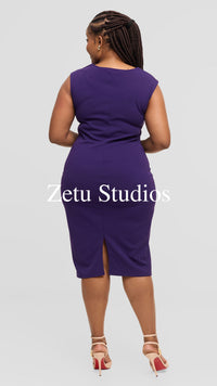 Lucia Bodycon Dress - Purple