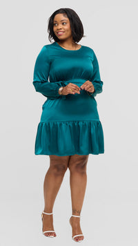 Grace Shift Dress - Blue