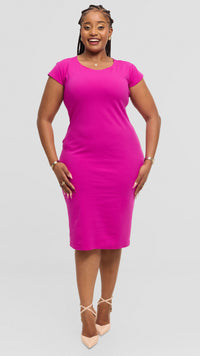 Zoe Bodycon Dress - Pink