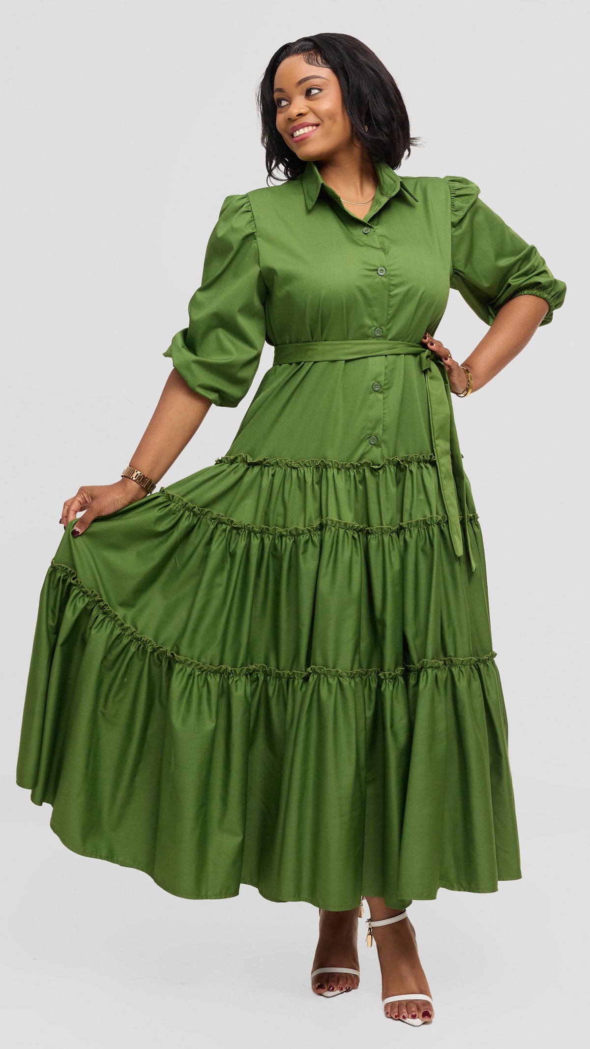 Atieno Maxi Dress - Green