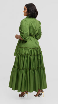 Atieno Maxi Dress - Green