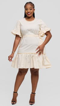Sydney Shift Dress - Off White
