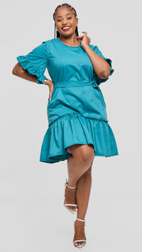 Taylor Shift Dress - Blue