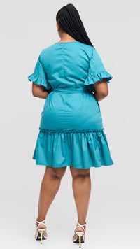 Taylor Shift Dress - Blue