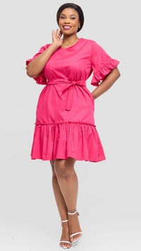 Tenley Shift Dress - Pink