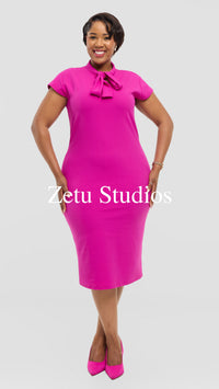 Catalina Bodycon Dress - Pink