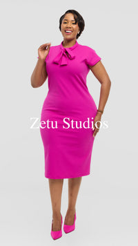 Catalina Bodycon Dress - Pink