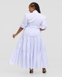 Nyla  Maxi Dress - White
