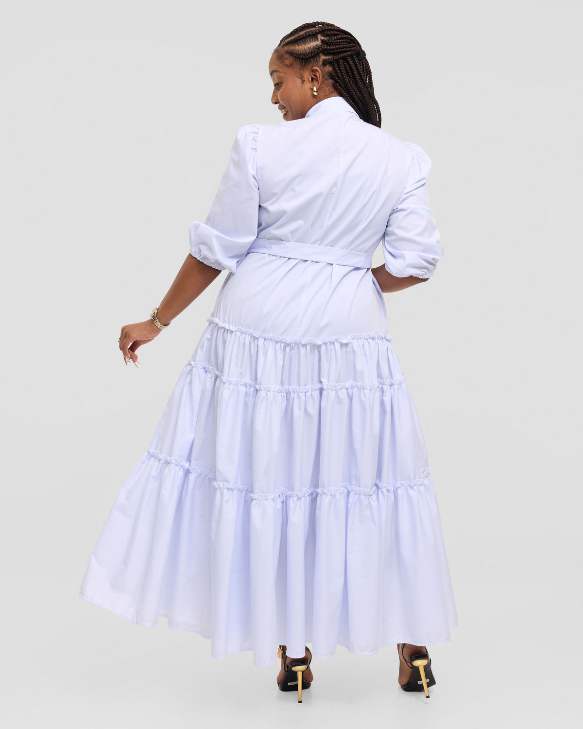 Nyla  Maxi Dress - White