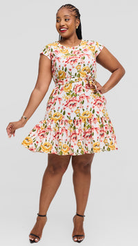 Sarah Shift Dress - Multicolored