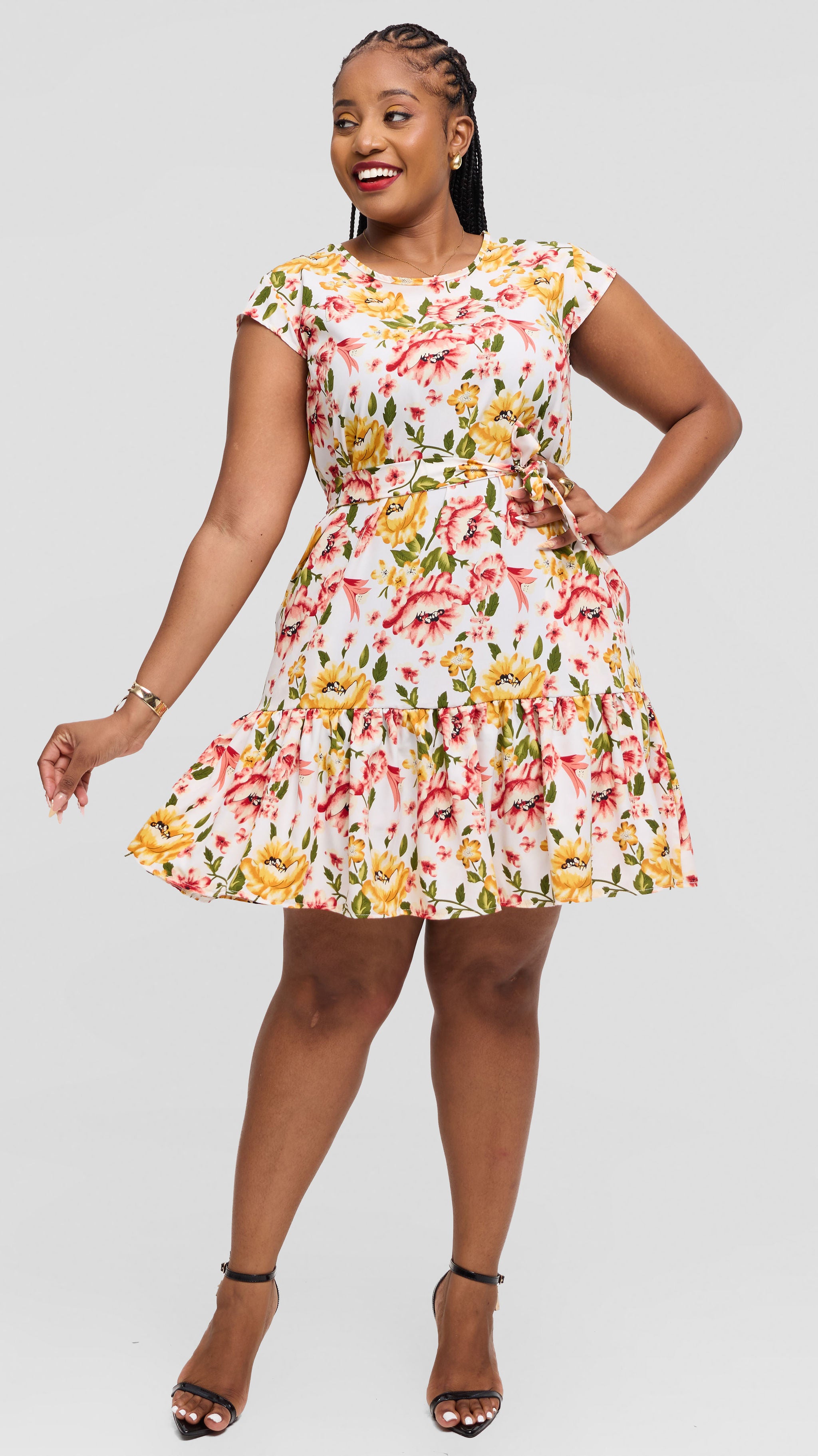 Sarah Shift Dress - Multicolored
