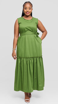 Veronica Maxi Dress - Green