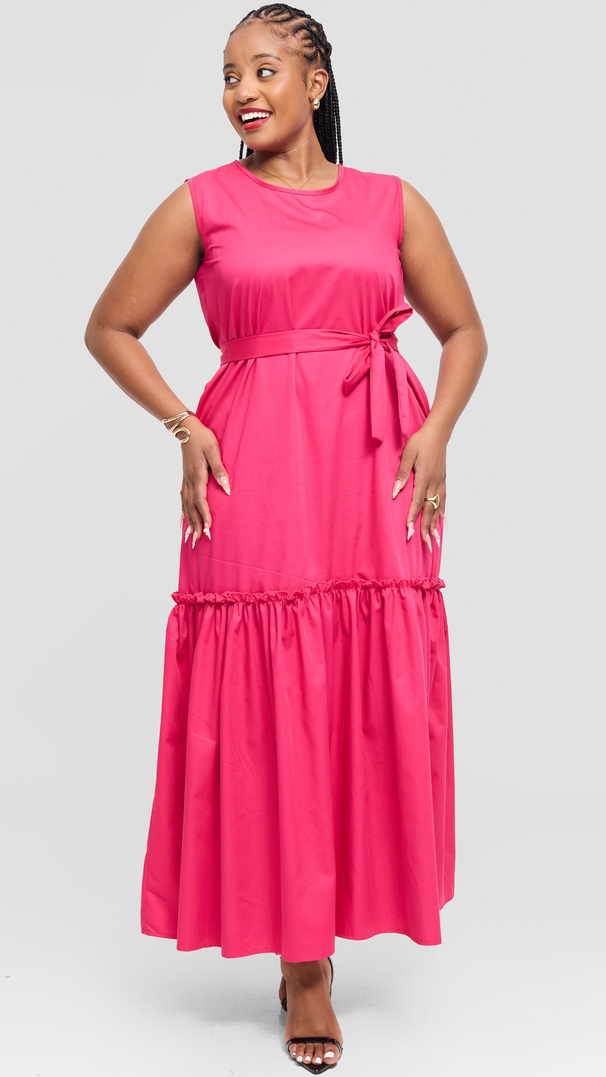 Timtooni Maxi Dress - Pink
