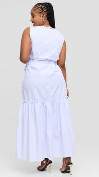 Tifomi Maxi Dress - White
