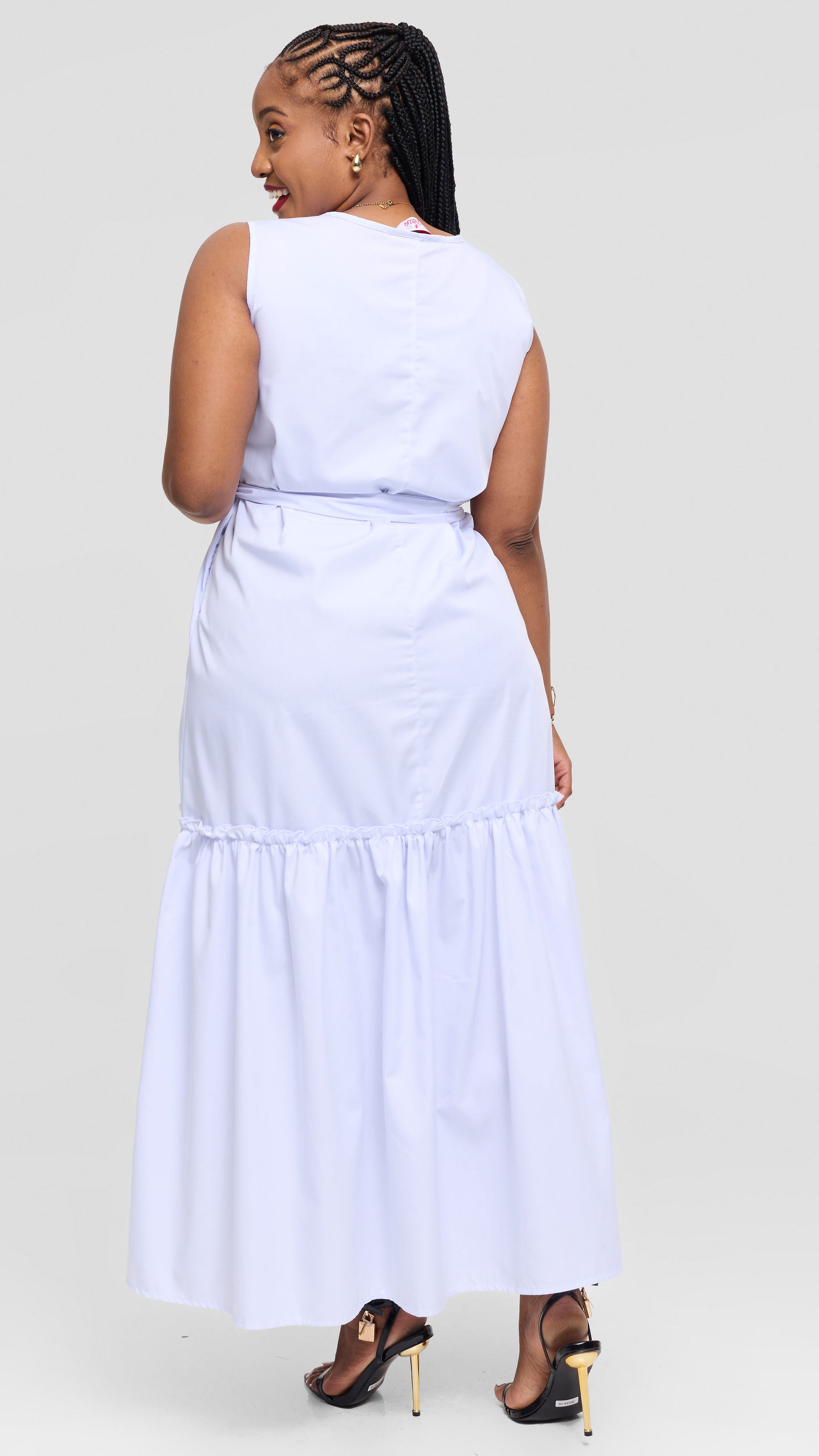 Tifomi Maxi Dress - White