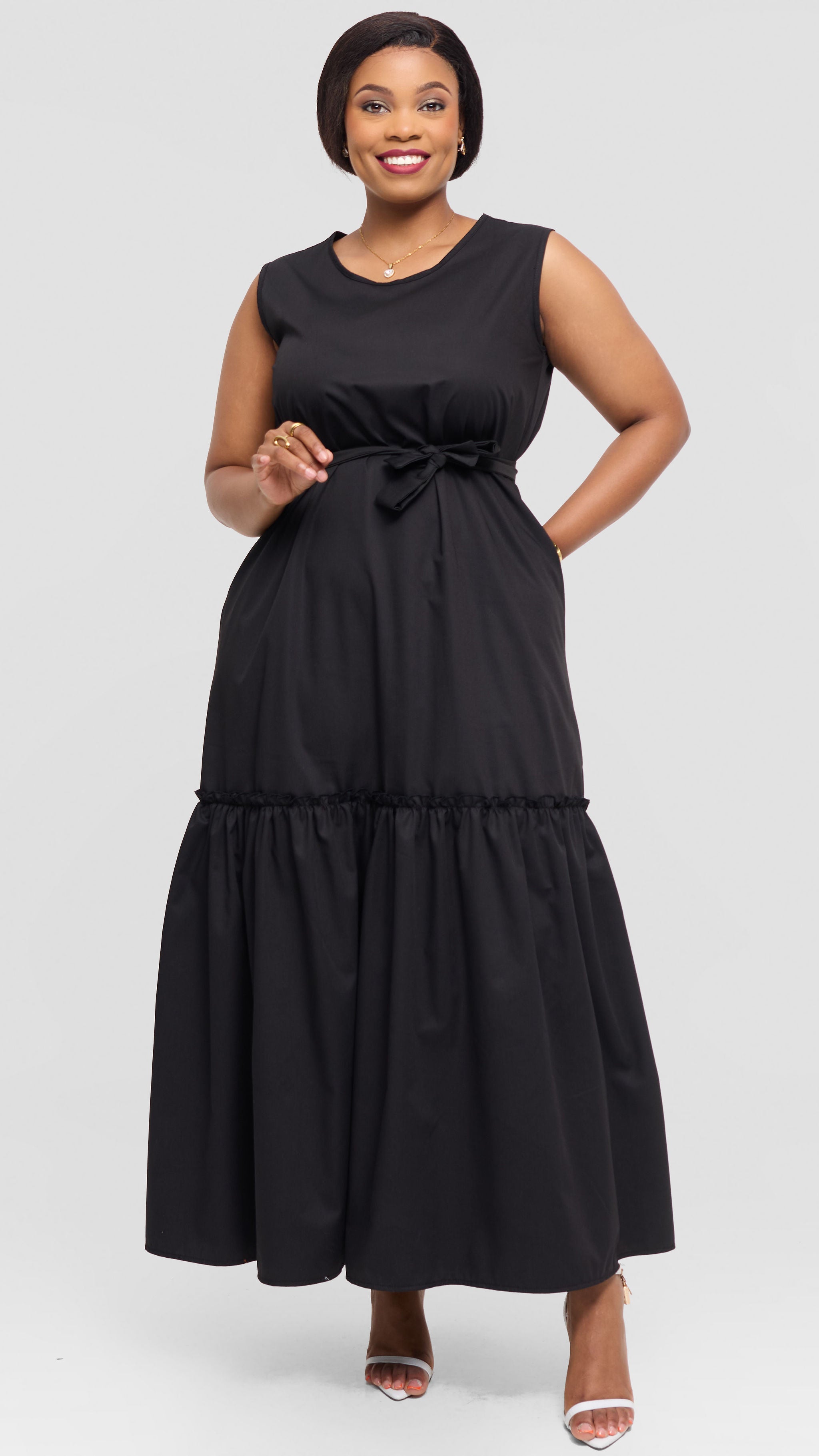 Valeria Maxi Dress - Black