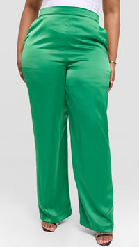 Wunizaligu Palazzo Pant - Green