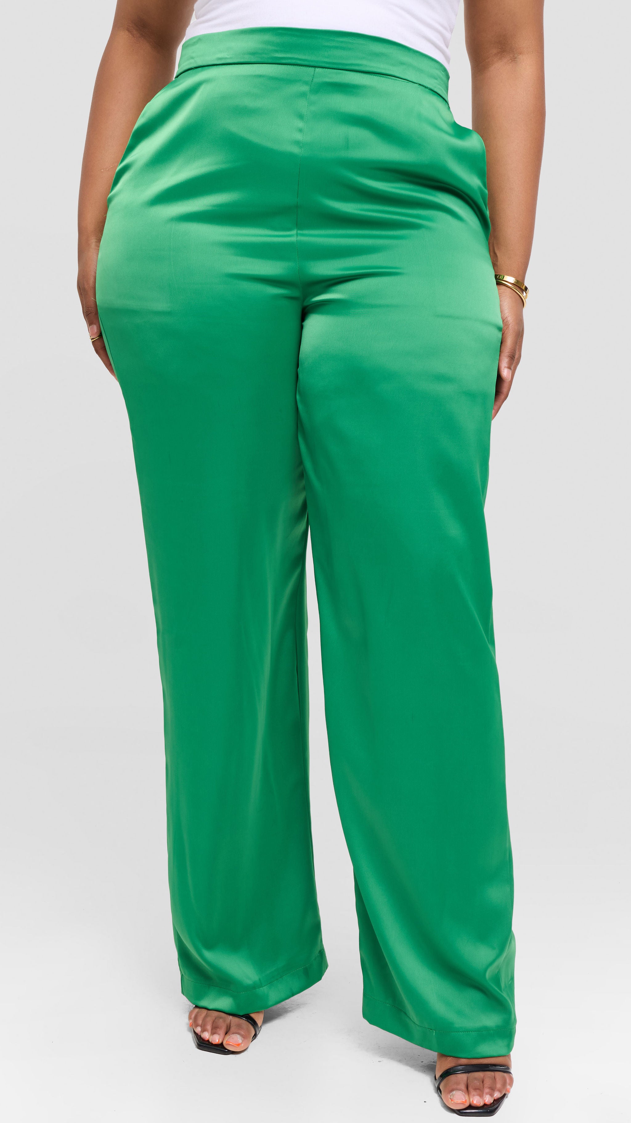 Wunizaligu Palazzo Pant - Green