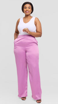 Wunniche Palazzo Pant - Pink