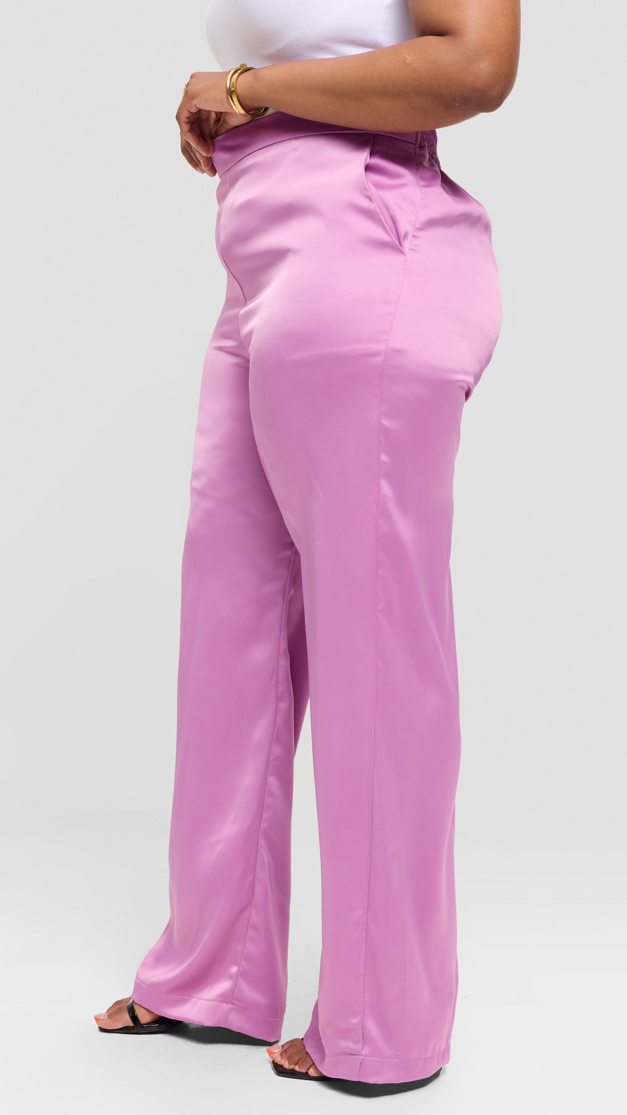 Wunniche Palazzo Pant - Pink