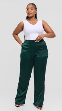 Wunintira Palazzo Pant - Green