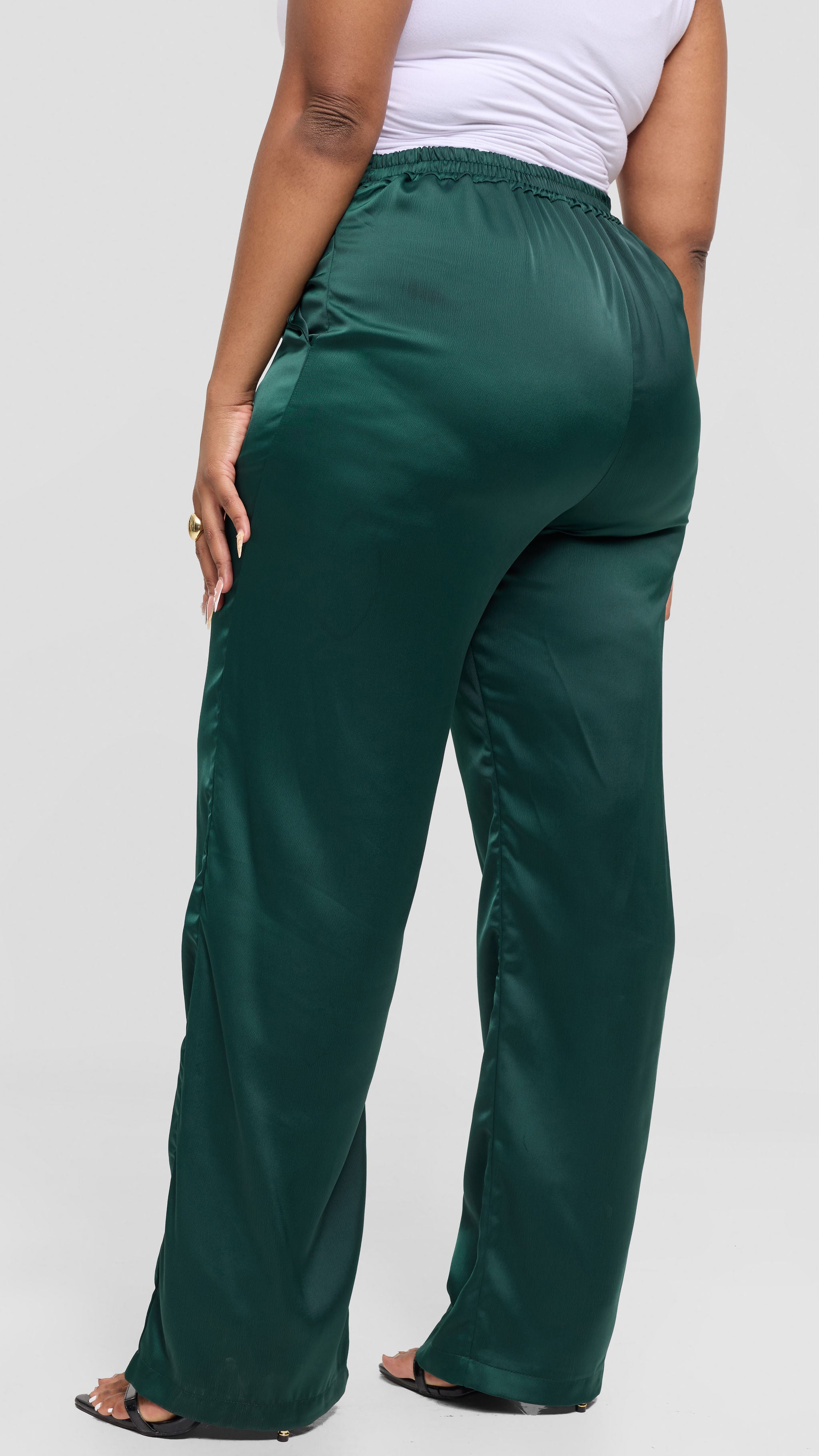 Wunintira Palazzo Pant - Green