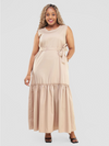 Ensley Maxi Dress - Beige