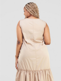 Ensley Maxi Dress - Beige