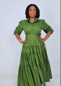 Atieno Maxi Dress - Green