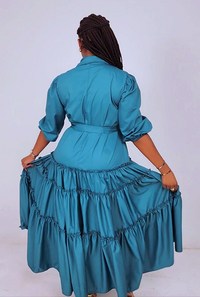 Seraphine Maxi Dress - Blue