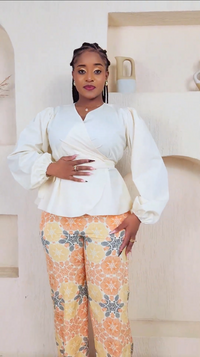 Zariah Palazzo Pant - Multicoloured