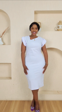 Aurora Bodycon Dress - White