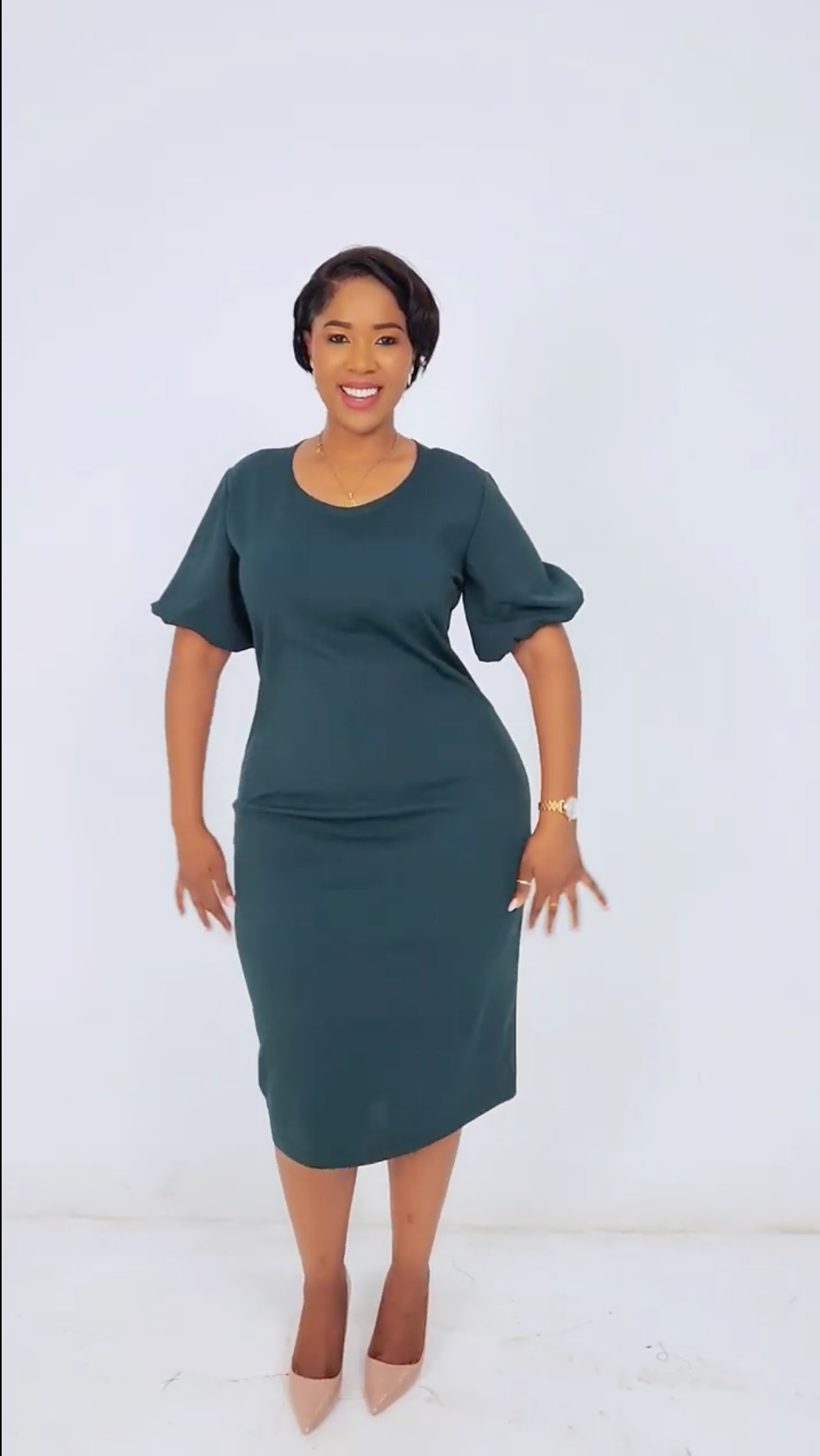 Pamela Bodycon Dress - Green