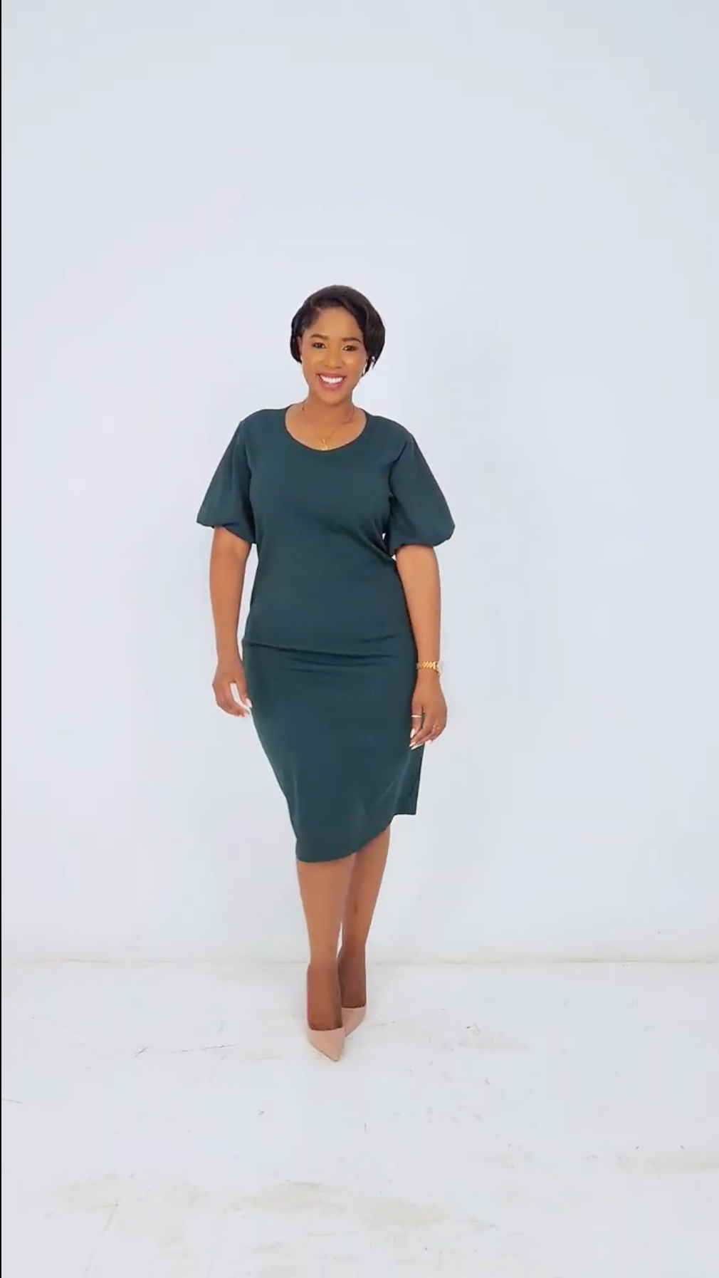 Pamela Bodycon Dress - Green