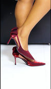 Ximena Heels - maroon