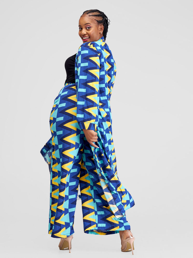 Tokyo 2 Piece Set - Blue/Yellow