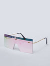 Wao Coloured Square Shape Sunglasses