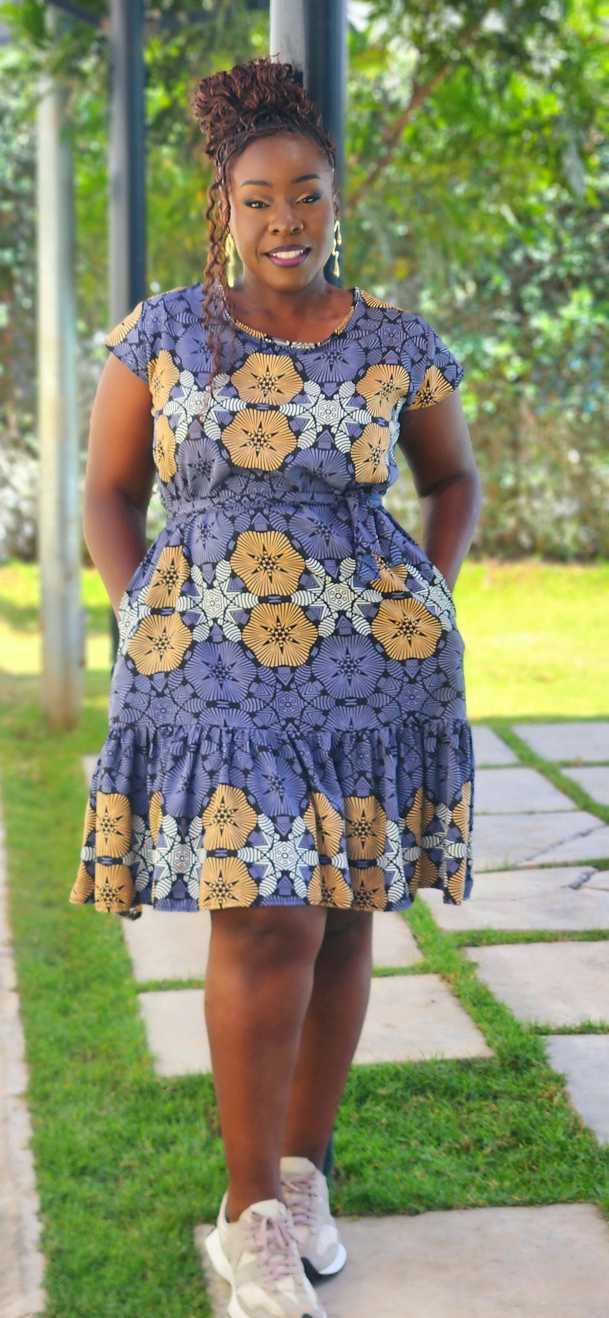Rita Shift Dress - Multicolored