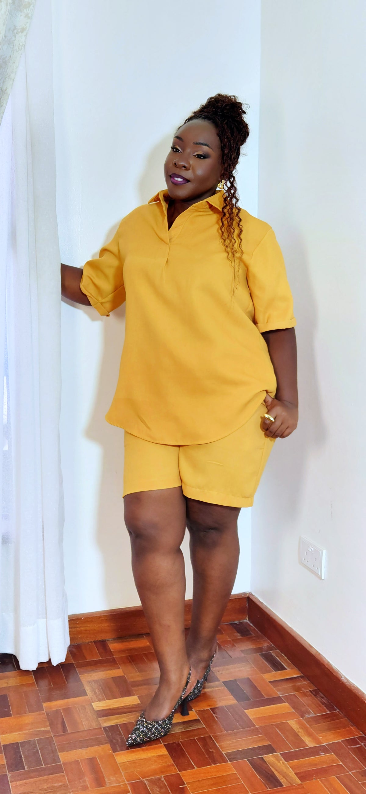 Danny Short Set - Mustard