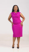 Adeline Bodycon Dress-Pink