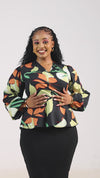 Adishsiri Wrap Blouse-Green
