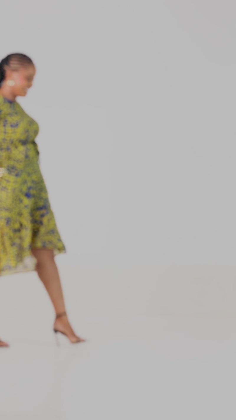 Kynlee Shift Dress - Yellow