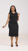 Adelyn Bodcon Dress-Black