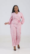 Tejumola Jumpsuit-Pink