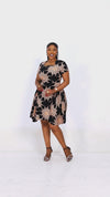 Anaya Shiftdress-Black