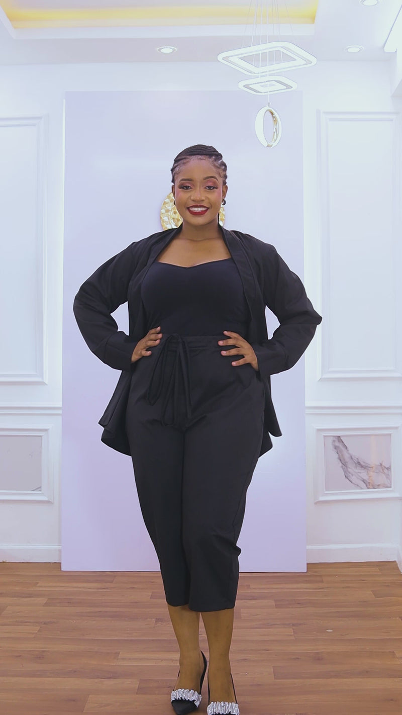 Juliana 2pc set - Black