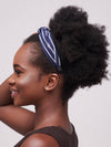 Njema Headbands - Navy Stripes