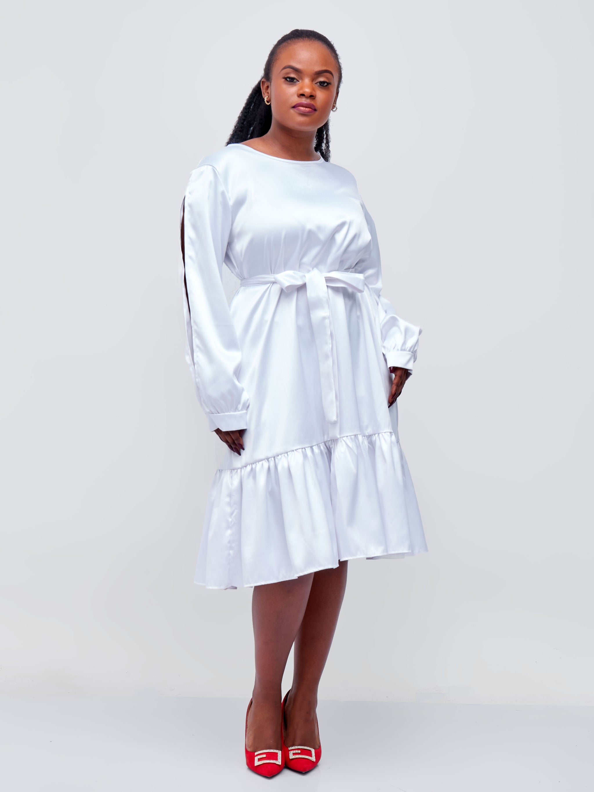 Silk hotsell smock dress